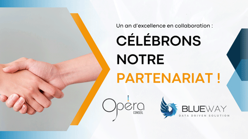 1er anniversaire de partenariat Blueway - Blog - Opéra-Conseil